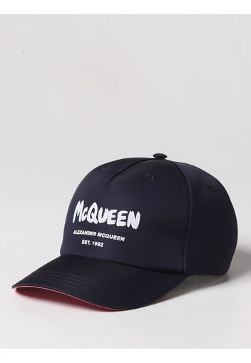 Cappello Graffiti Alexander McQueen in nylon