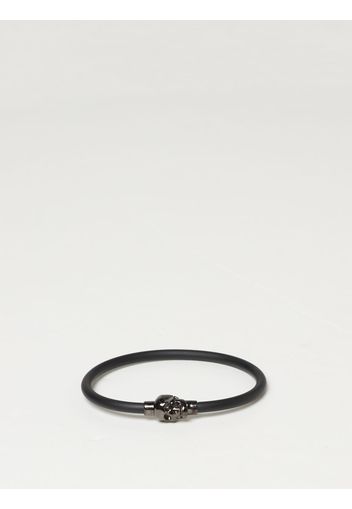 Bracciale Skull Alexander McQueen in gomma