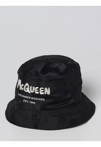 Cappello Graffiti Alexander McQueen in nylon