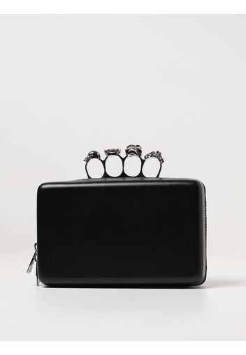 Clutch The Knuckle Alexander McQueen in pelle