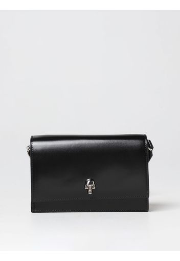 Borsa Skull Alexander McQueen in pelle con applicazione