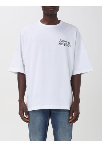 T-Shirt ALEXANDER MCQUEEN Uomo colore Bianco