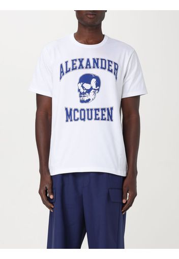 T-Shirt ALEXANDER MCQUEEN Uomo colore Bianco