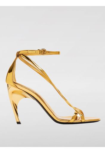 Sandali Con Tacco ALEXANDER MCQUEEN Donna colore Oro