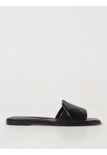 Sliders The Seal Alexander McQueen in pelle