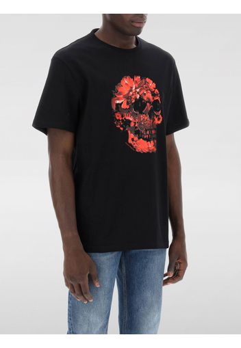 T-shirt Skull Alexander McQueen in cotone