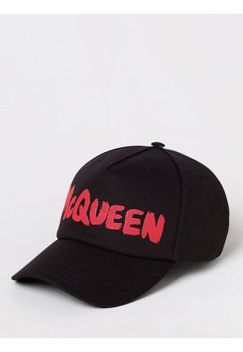 Cappello Graffiti Alexander McQueen in cotone