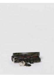 Bracciale Alexander McQueen in pelle con charm