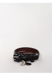 Bracciale Alexander McQueen in pelle e borchie