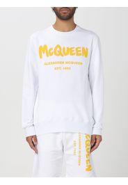 Felpa ALEXANDER MCQUEEN Uomo colore Bianco