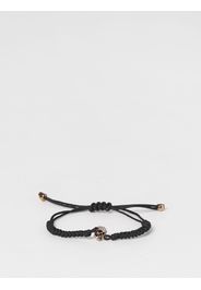 Bracciale Skull Alexander McQueen in cotone