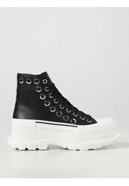 Stivaletto Tread Slick Graffiti Alexander McQueen in pelle