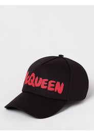 Cappello Graffiti Alexander McQueen in cotone