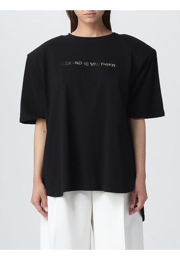 T-Shirt ALEXANDRE VAUTHIER Donna colore Nero