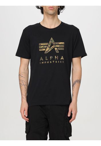 T-Shirt ALPHA INDUSTRIES Uomo colore Nero