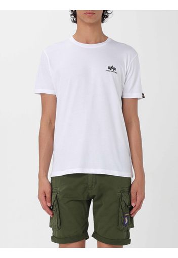 T-Shirt ALPHA INDUSTRIES Uomo colore Bianco