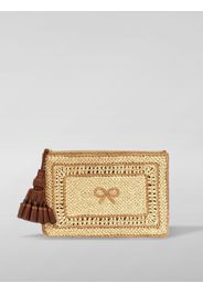 Clutch Georgiana Anya Hindmarch in rafia con nappa