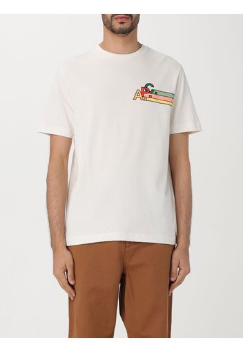 T-Shirt A.P.C. Uomo colore Crema