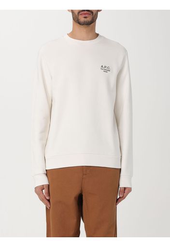 Felpa A.P.C. Uomo colore Bianco