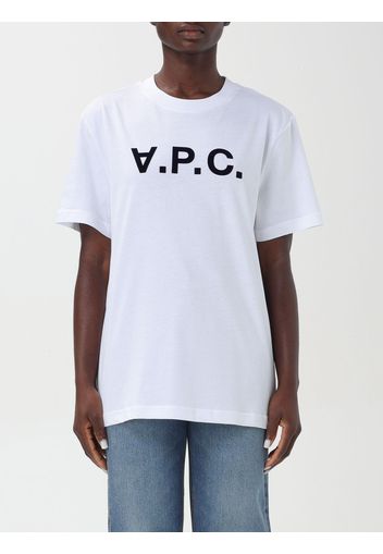 T-shirt con logo A.p.c.