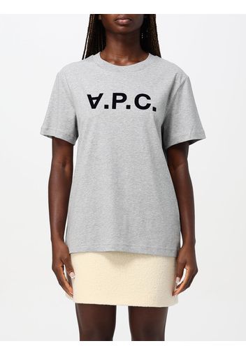 T-shirt con logo A.p.c.