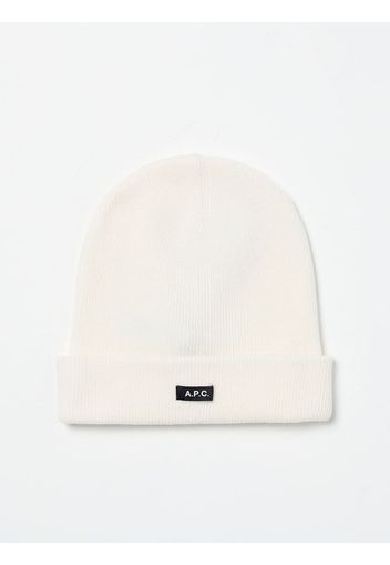 Cappello A.P.C. in lana a costine