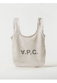 Borsa A.P.C. in nylon con logo