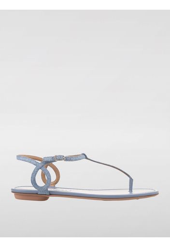 Sandali Con Tacco AQUAZZURA Donna colore Blue