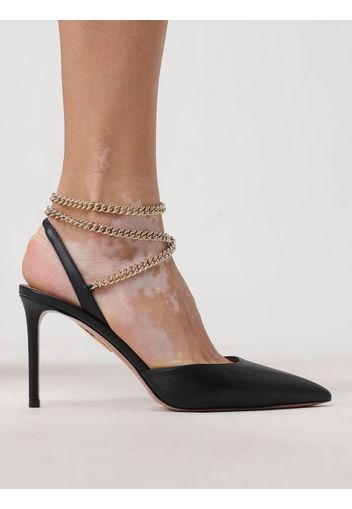 Slingback Flash Aquazzura in nappa