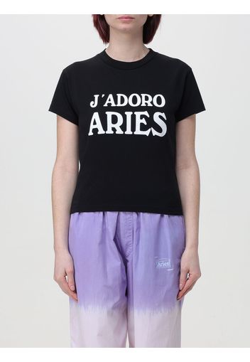 T-shirt Aries in cotone con logo