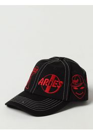 Cappello Aries in cotone con logo ricamato