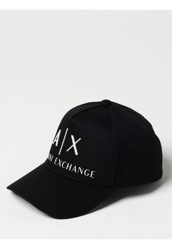 Cappello Armani Exchange in cotone con logo ricamato