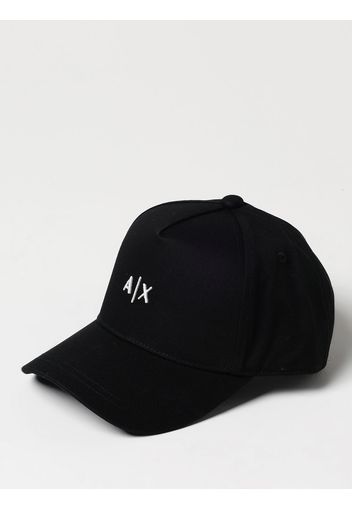 Cappello Armani Exchange in cotone con logo ricamato