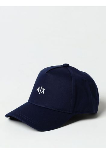 Cappello Armani Exchange in cotone con logo ricamato