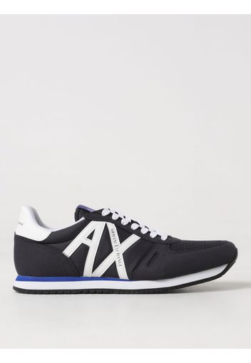 Sneakers Armani Exchange in mesh e camoscio sintetico