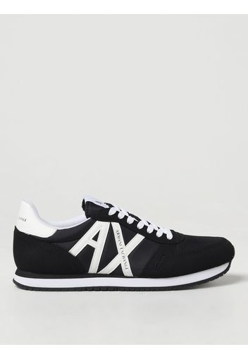 Sneakers Armani Exchange in mesh e camoscio sintetico