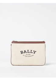 Clutch Certhe Bally in canvas e pelle