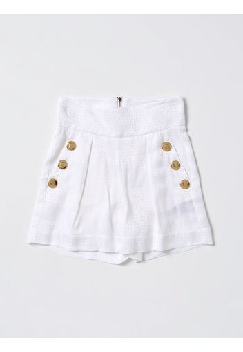 Pantaloncino Balmain Kids in satin