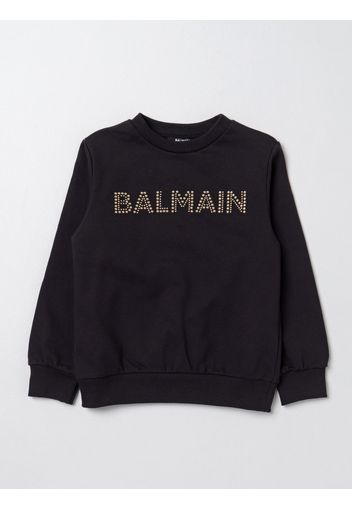 Felpa Balmain Kids in cotone