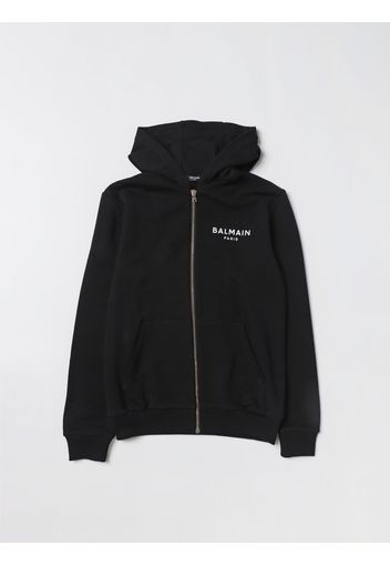 Felpa Balmain Kids in cotone