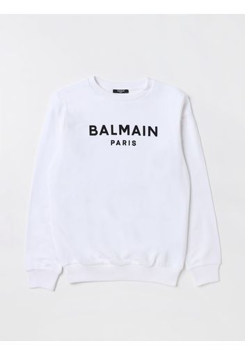 Felpa Balmain Kids in cotone