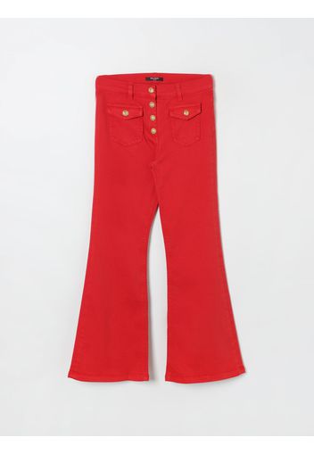 Pantalone BALMAIN KIDS Bambino colore Rosso