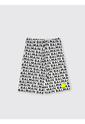 Pantaloncino Balmain Kids in cotone con stampa