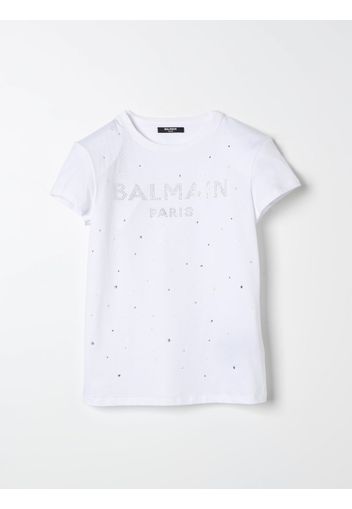 T-Shirt BALMAIN KIDS Bambino colore Bianco