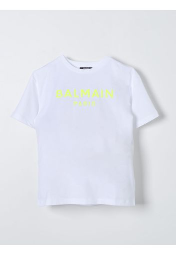 T-Shirt BALMAIN KIDS Bambino colore Bianco