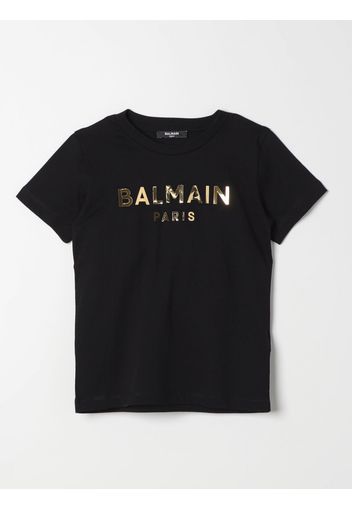 T-shirt con logo Balmain Kids