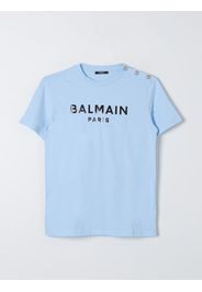 T-Shirt BALMAIN KIDS Bambino colore Azzurro