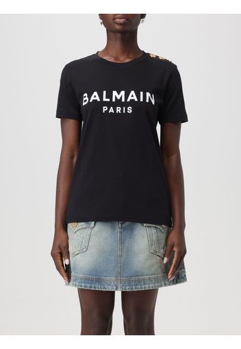 T-Shirt BALMAIN Donna colore Nero