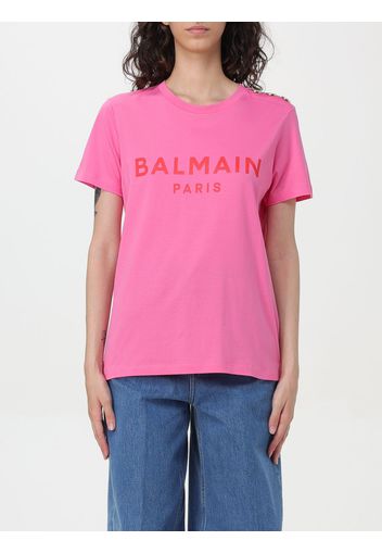 T-shirt con logo Balmain