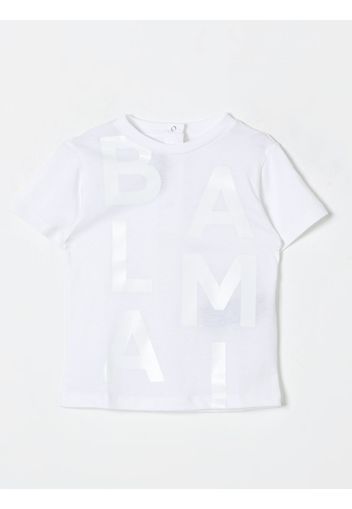 T-Shirt BALMAIN Bambino colore Bianco